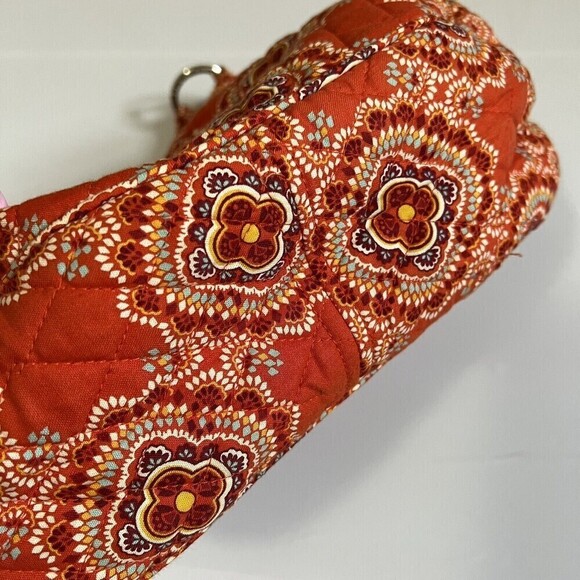 Vera Bradley PAPRIKA Reversible Tote Orange Multicolor Fall - Picture 5 of 9